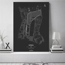 Ver imagem 2 de Quadro Decorativo Circuito Monza Itália Formula Pista Gp Qualidade Premium 28x20cm