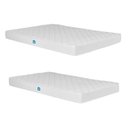 Ver imagem 1 de Conjunto Colchões Casal D33 e Solteiro D23 15cm Nuvem Casatema MadeiraOriginals Branco