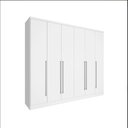 Ver imagem 2 de Guarda-Roupa Casal 6 Portas 8 Gavetas 270cm Sevilla