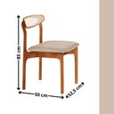 Ver imagem 3 de Mesa Flora Tampo Barril c/ 6 Cadeiras Noronha