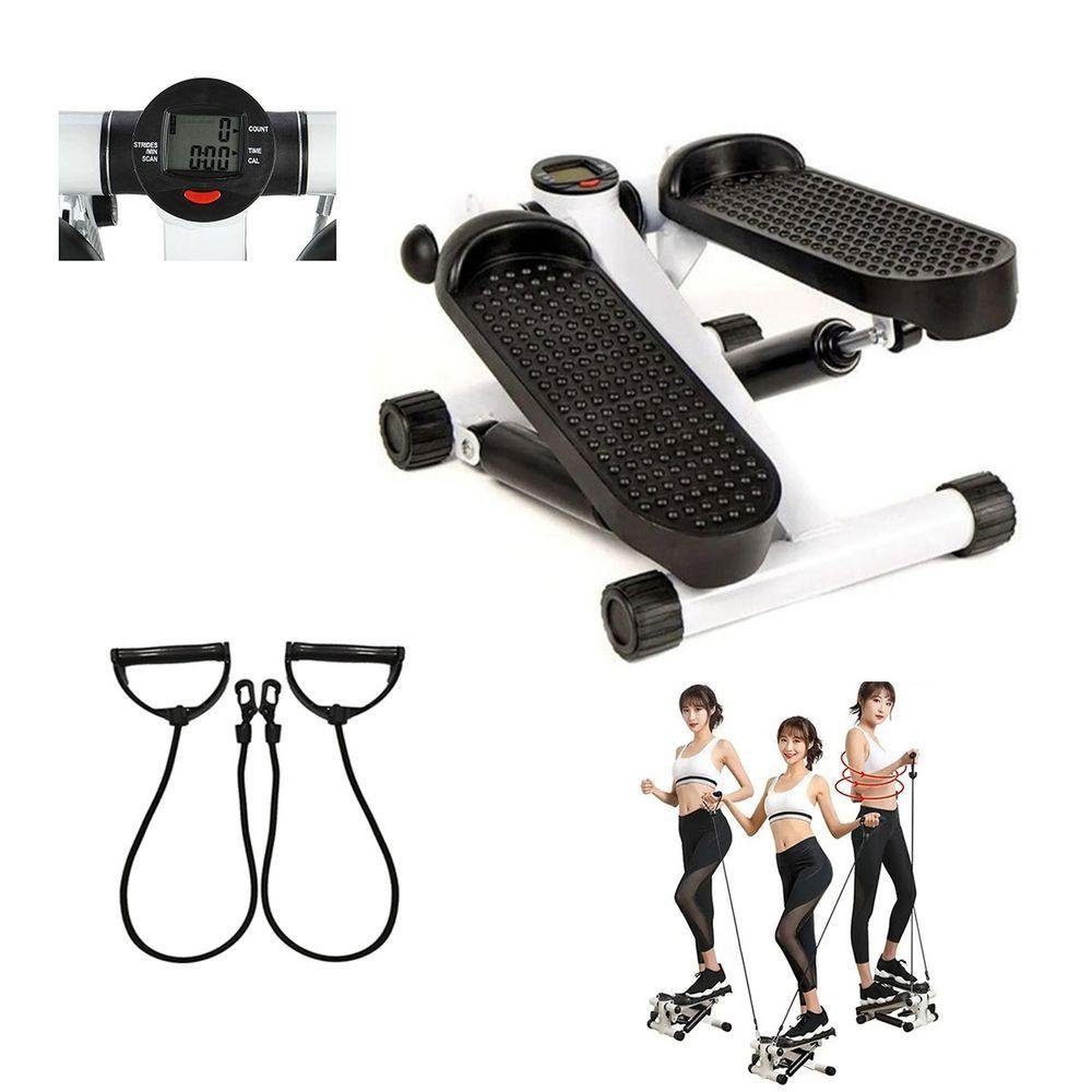 Mini Stepper Simulador Caminhada Fisioterapia Exercicio Fisico Perna Gluteo Braço Corpo Academia