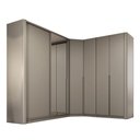 Ver imagem 2 de Guarda Roupa Modulado com 6 Portas 100% Mdf Pintura Laca Cor:grigio