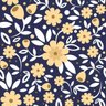Papel de Parede Big Flowers Navy - 0,58 x 3,00 metros - 1