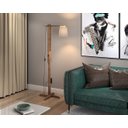 Ver imagem 2 de Abajur de Quarto Luminária de Chão Articulável Leitura:palha