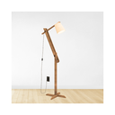 Ver imagem 1 de Abajur de Quarto Luminária de Chão Articulável Leitura:palha