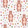 Papel de Parede Bear Cute Girl  - 0,60 x 3,00 metros - 1