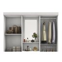 Ver imagem 5 de Guarda Roupa 4 Portas 1ESP 2g Capelinha Demóbile Branc
