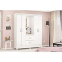 Ver imagem 1 de Guarda Roupa 4 Portas 1ESP 2g Capelinha Demóbile Branc