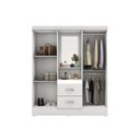 Ver imagem 4 de Guarda Roupa 4 Portas 1ESP 2g Capelinha Demóbile Branc