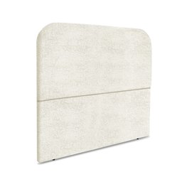 Cabeceira Estofada Casal Alana 140cm Boucle Bege com Frame - 2