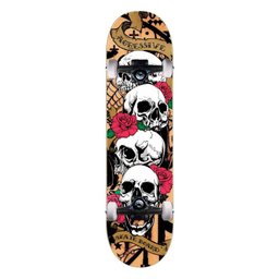 Skate Iniciante Agressive Four Skull - 1