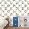 Papel de Parede Bolinhas Coloridas - 0,58 x 3,00 metros - 2