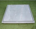 Ver imagem 3 de Tampa Casa de Maquina Oculta 100,0x100,0 Cm Cinza (com Pistao) - Conceito Tampas