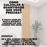 Painel Ripado em Barra 250x49,6cm (1,24m²) MDF Gelius Móveis - 3