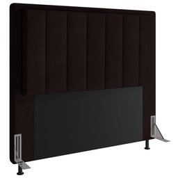 Cabeceira Cama Box Queen Veneza 160 Cm Sintético MV Estofados - 3