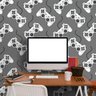 Papel de Parede Gamer Gray - 0,58 x 2,50 metros - 2