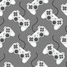 Papel de Parede Gamer Gray - 0,58 x 2,50 metros - 1