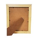 Ver imagem 4 de Porta Retrato Madeira Moldura Bronze Texturizado Folhagens Luxo 20x25 - Quadri Molduras
