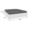 Cama Casal em MDP 193cm x 144cm Mônaco   - 5