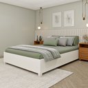 Ver imagem 1 de Cama Casal em MDP 193cm x 144cm Mônaco