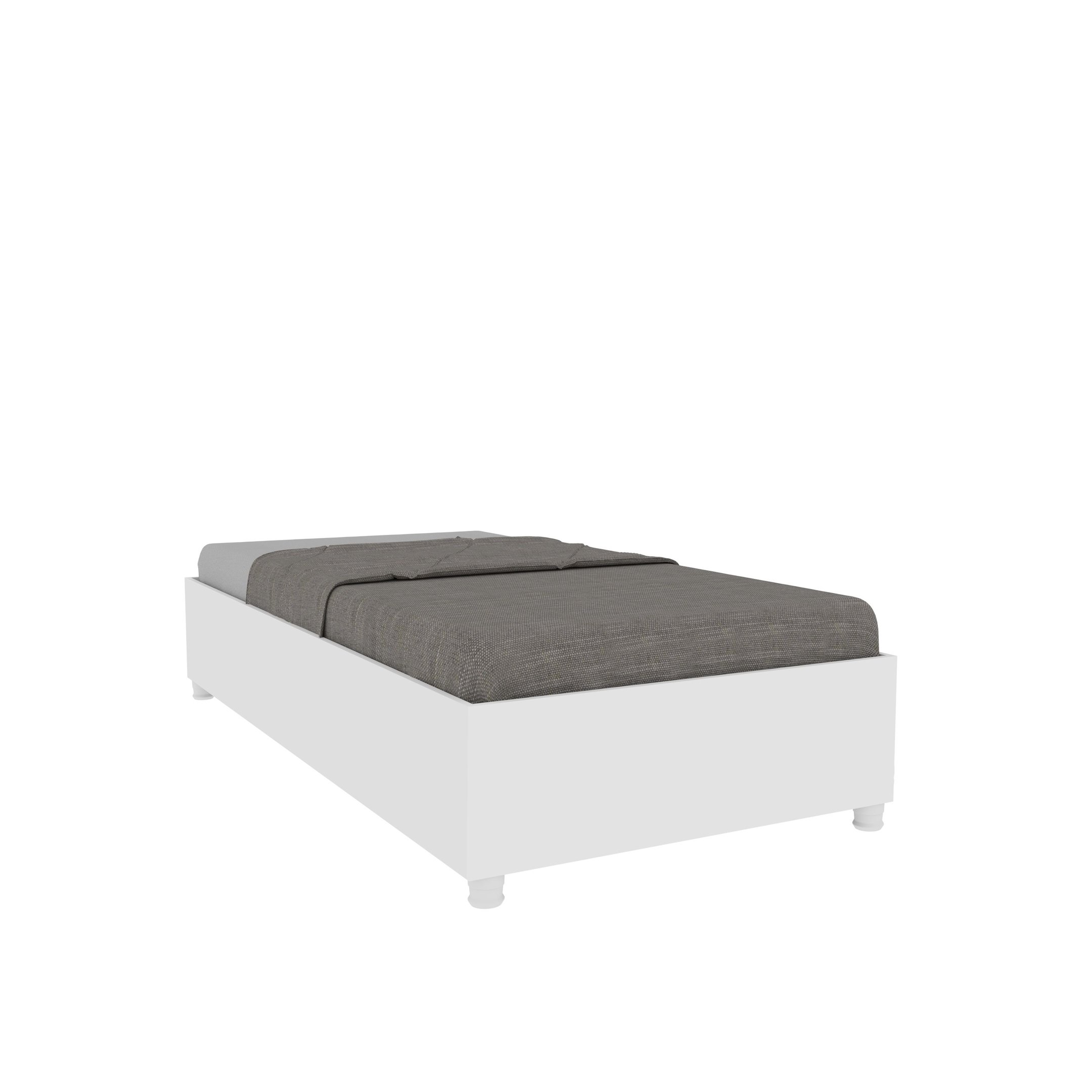 Cama Solteiro em MDP 94cm x 193cm Mônaco   - 6