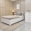 Ver imagem 1 de Cama Solteiro em MDP 94cm x 193cm Mônaco