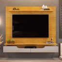 Ver imagem 7 de Painel Tv 60 Pol 160cm Bancada Suspensa Trego D04 Cedro/bali - Mpozenato