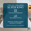 Ver imagem 7 de Colcha King Size Casa Blanca 200 Fios Bordado 100%algodao Super Luxuoso Madri:branco