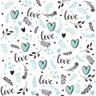 Papel de Parede Ramos Love - 0,58 x 2,50 metros - 1