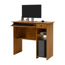 Ver imagem 1 de Mesa de Computador Viena com 1 Gaveta e Nicho para Cpu Freijó
