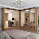 Ver imagem 1 de Closet Casal Duplo Dubai 6 Portas Premium 6 Gavetas