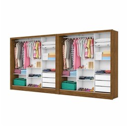 Closet Casal Duplo Dubai 6 Portas Premium 6 Gavetas - 2