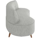 Ver imagem 7 de Sofá Chaise Living 2 Lugares 135cm para Sala Istambul K01 Linho Cinza - Lyam Decor