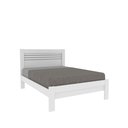 Ver imagem 2 de Cama Casal 100% MDF Safira Branco/Neve
