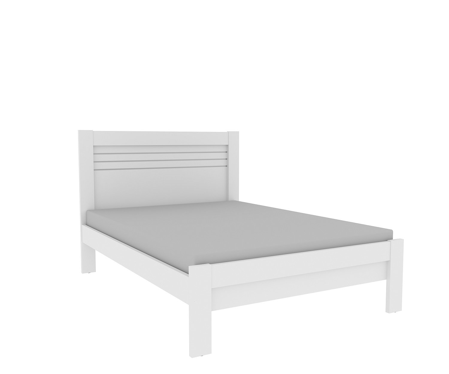 Cama Casal MDF Safira   - 2