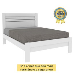 Cama Casal MDF Safira   - 4