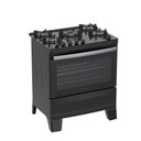 Ver imagem 6 de Fogão 5 Bocas Atlas Agile Up Glass Automático Mesa de Vidro Preto Bivolt