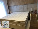 Ver imagem 1 de Colchão Queen Semik Casal (Kit Massageador)D45+Box - Suede Bege 158x198
