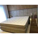 Ver imagem 3 de Colchão Queen Semik Casal (Kit Massageador)D45+Box - Suede Bege 158x198