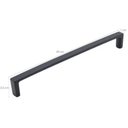 Ver imagem 4 de Puxador de Móvel Armário Preto Fosco 20cm Alça Torralba 1691 Oeiras de Sobrepor Fino