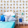 Papel de Parede Pug Boy - 0,58 x 2,50 metros - 2