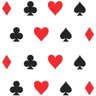 Papel de Parede Naipes Poker - 0,58 x 3,00 metros - 1