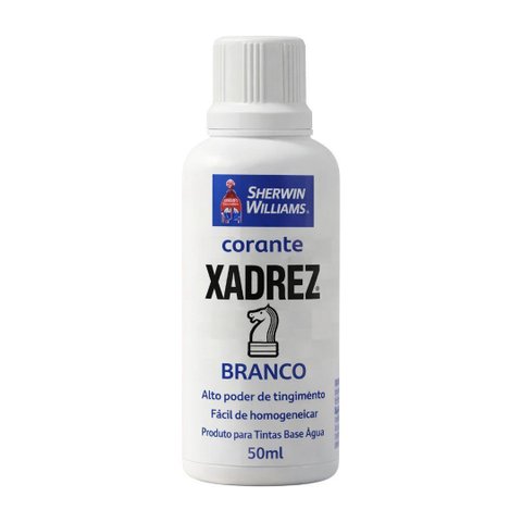 Corante Líquido Xadrez Sherwin Williams Branco