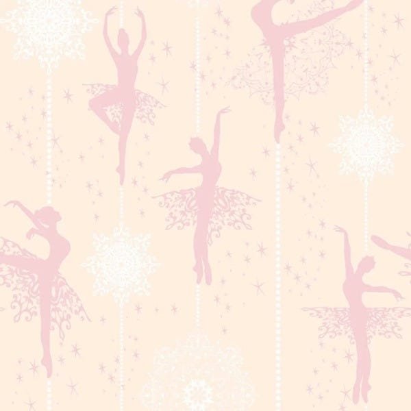 Papel de Parede Bailarina Star Delicada - 0,58 x 2,50 metros ...