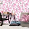 Papel de Parede Caveiras Pink - 0,58 x 3,00 metros - 2