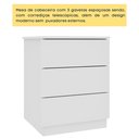 Ver imagem 6 de Mesa de Cabeceira 3 Gavetas 45cm Veronna Branco