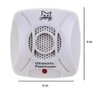 Repelente Eletrico Ultrassonico Kit 2 Unidades Rato Inseto Controle de Praga Casa Predio Quarto Sala - 5