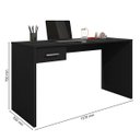 Ver imagem 2 de Mesa para Computador com 1 Gaveta Gávea Preto