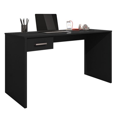 Mesa para Computador com 1 Gaveta Gávea Preto