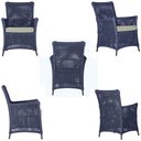 Ver imagem 5 de 4 Poltronas Igapó Alumínio Micro Pintura Marrom Corda Náutica Estofado 3